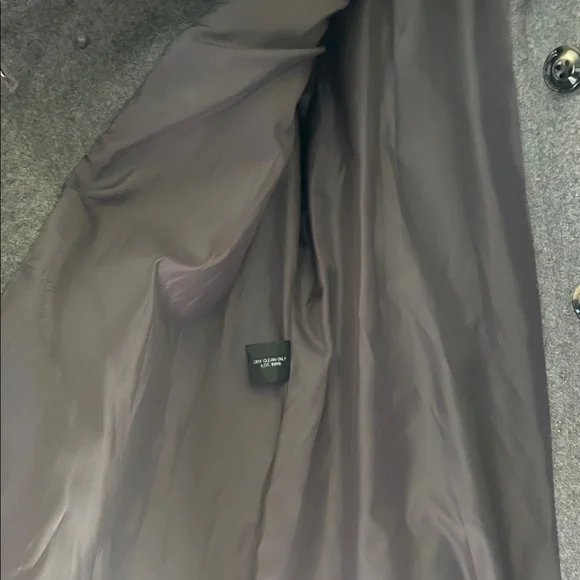 London Fog Gray Pea Coat - Picture 5 of 11